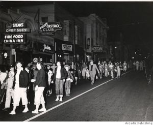 Cliff Variety's costume parade and contest, circa 1940s