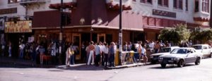 The Elephant Walk on the corner of 18th & Castro in San Francisco, circa 1979