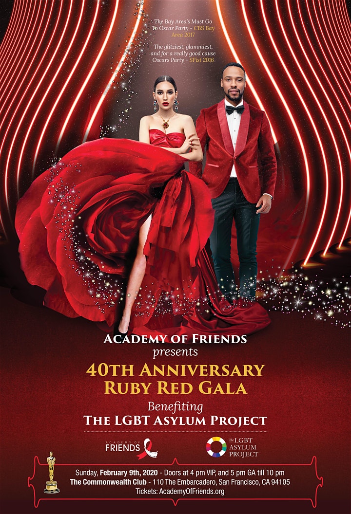 Ruby Red Gala Academy of Friends: 40 years of fundraising – SF Gay History