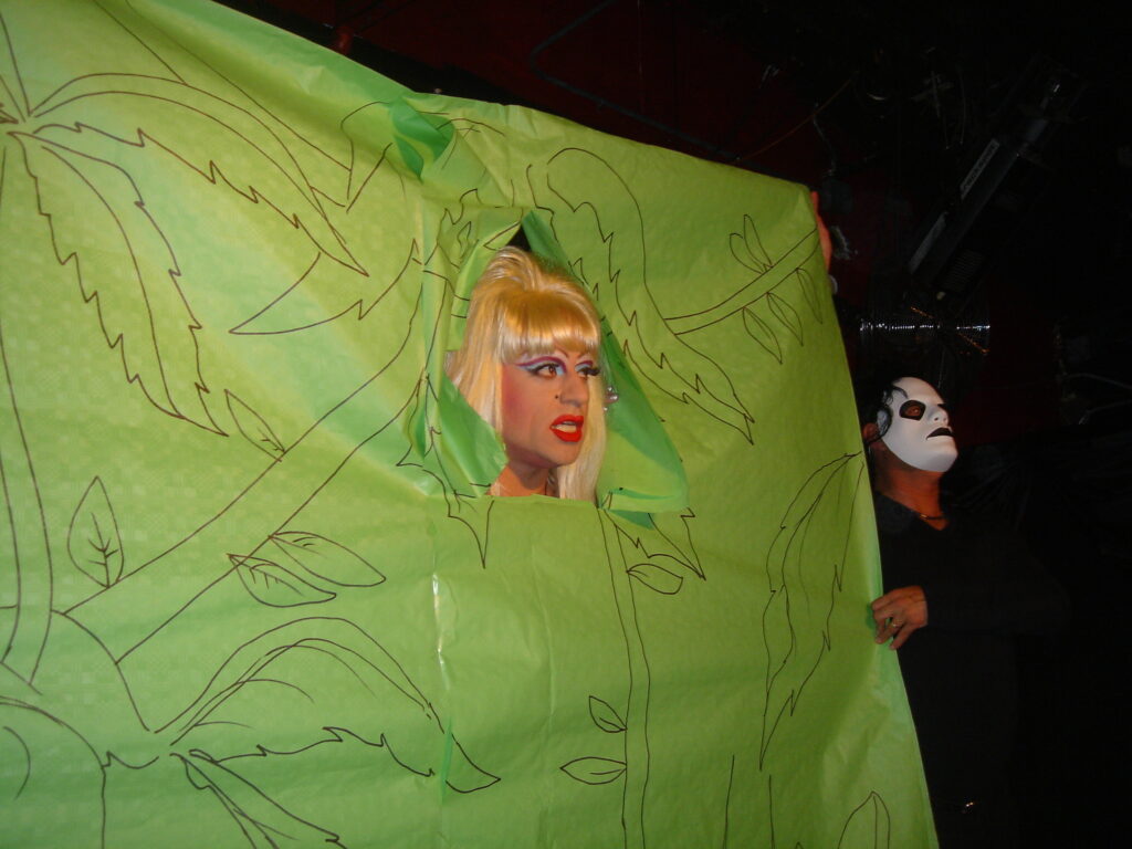 Heklina at "Trannyshack v. Club Gossip" at the Cat Club, San Francisco. September 3, 2006. (Photo courtesy of Kevin Goebel)